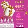 Lotus Organics Get a Free Gift with the purchase of 4 serum