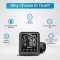 Dr Trust Atrial Fibrillation Automatic Dual Talking Digital BP Monitor Machine (Black)