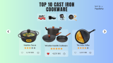 Top 10 Best Selling Cast Iron Cookware in India