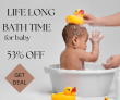 Life long Get 53% OFF Baby Bath Tub for 0-3 Years