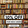 Crossword – Enjoy 10% off for new users