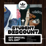 ADIDAS – Students Get 15% OFF