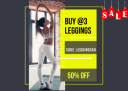 Buy 3 Leggings Get 50% OFF Use Code: LEGGING50