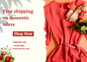 Free shipping on domestic orders