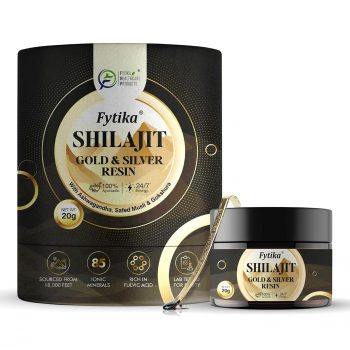 Get 50% Off On Fytika Shilajit Gold & Silver Resin -100% Ayurvedic Himalayan Shilajit