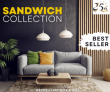 25Home || SANDWICH COLLECTION ||Sandwich Sofa