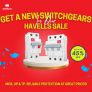 Havells Switchgears: Up to 45% Off on MCB, DP & TP