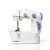 KPCB FHSM-201 White & Plastic Purple Mini Sewing Machine