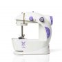 KPCB FHSM-201 White & Plastic Purple Mini Sewing Machine