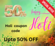 Holi offer coupon code Get Rs 400 OFF On Your Orders + Extra 10%