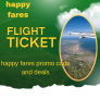 happy fares promo code and deals up to 10% off
