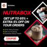 Nutrabox Sitewide Offer: Get Up To 65% + Extra 5% OFF On Your Orders