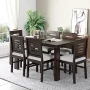 SONA ART & CRAFTS Solid Sheesham Wood 6 Seater Dining Table