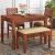 Shreya Decor Wooden Dining Table 4 Seater