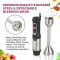 Inalsa Hand Blender 1000 Watts With Chopper, Whisker, 600 Ml Multipurpose Jar|Variable Speed And Turbo Speed Function