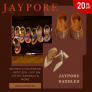 Jaypore Coupon Code on Women’s Footwear – Upto 20%  Off On Juttis, Sandals & More