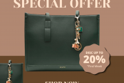 kazo – giving bag charm in 30% off