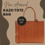 Kazo Tote Bag up to 30% special just for you