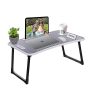 Kaanuka Foldable Laptop Table with Cup Holder Upto 70% OFF Coupon Code