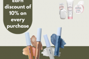 Oriflame – Earn discount of 10% on every purchase