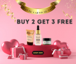 BUY Any 2 GET 3 Products  Free