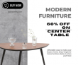 Get upto 60%off on center table