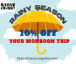 Special Monsoon Offer: 10% OFF Vista Rooms with Coupons