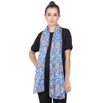 Pure Silk Blue Printed Upto 78% OFF Coupon Code & Updated Discount List On Amazon