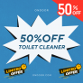 ONDOOR OFFERS Get 50% Off On Toilet Cleaner