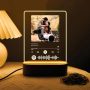 Personalised Spotify Photo Frame with LED Light