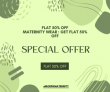 FLAT 50% OFF  Maternity Wear : Get Flat 50% OFF