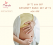 Up To 60% OFF  Maternity Wear : Get Up To 60% OFF