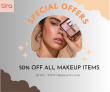 Tira – 50% off on all makeup product