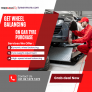 Get wheel balancing on car tyre purchase