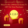 Kalki Fashion -Shop For Rs12999 & Get Extra 7% OFF