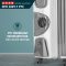 USHA OFR 3809F 9-Fin 2000 Watts Fan Heater
