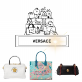 Big on Versace Bags with Special Coupon Code🤩