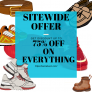 Sitewide Offer: Up to 75% OFF on Everything