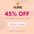 Auric- Free Shipping on All Orders