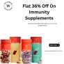 Wellbeing Nutrition- Flat 36% OFF On Immunity Supplements