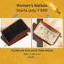 zouk – Mega Sale On Wallet– just ₹999 away.