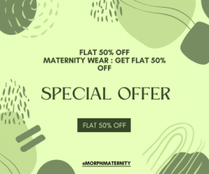 FLAT 50% OFF Maternity Wear : Get Flat 50% OFF