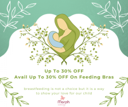 Up To 30% OFF Avail Up To 30% OFF On Feeding Bras