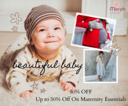 50% OFF Up to 50% Off On Maternity Essentials