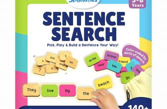 Skillmatics Educational Board Game - Sentence Search, Fun Learning Toys & Games for Kids, Sentence Building Activity, Creative Word Play, Gifts for Boys & Girls Ages 5, 6, 7, 8