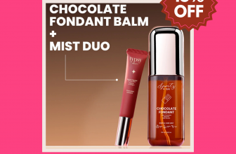 Typsy Beauty Combo Offer chocolate fondant balm + mist duo