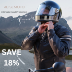 Reisemoto-Protect Your Ride: Helmets Now 18% OFF