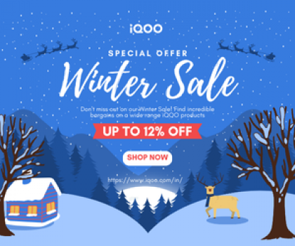 iQOO – FLAT 12% OFF on Winter Sale – On Neo9 Pro Phones!