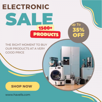 Havells-Get Up To 35% OFF On 1500+ Products