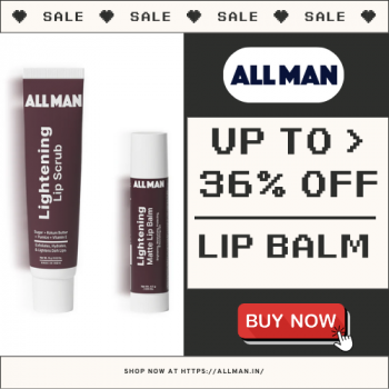 Save 36% OFF on Secret Smoker Lip Balm & Scrub